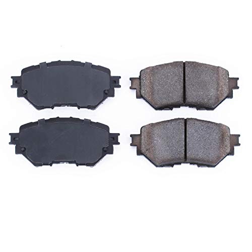 Power Stop Z16 Evolution 16-1759 Front Ceramic Brake Pads For Mazda 3 2014-2018, Mazda 3 Sport 2014-2018 [Model Specific]