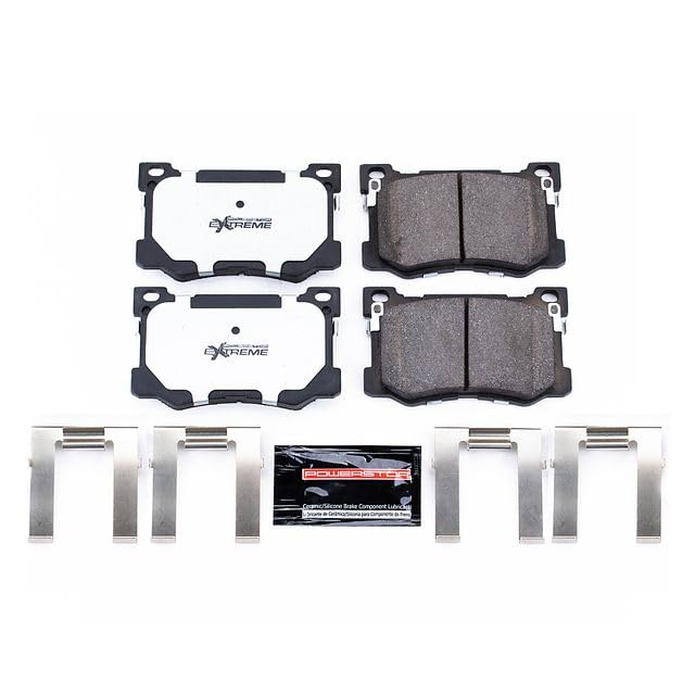 Power Stop Z26 Front Carbon-Fiber Ceramic Brake Pads For Hyundai Genesis 2015-2016, Genesis G80 2017-2020, Kia K900 2015-2017 [Model Specific]