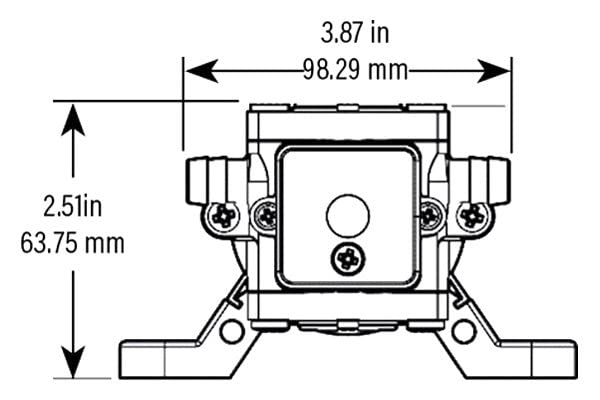 1.0gpm Smv Industries 2240-1B1-10E-SB Remo Pump 12v