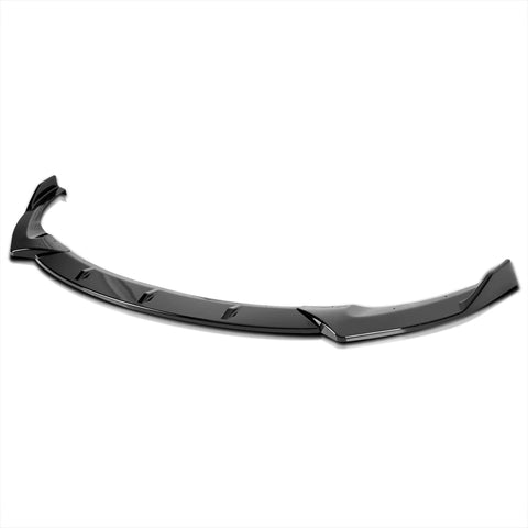Glossy Black Spec-D Tuning Front Bumper Lip Spoiler Splitter Compatible with 2013-2017 Hyundai Veloster Turbo