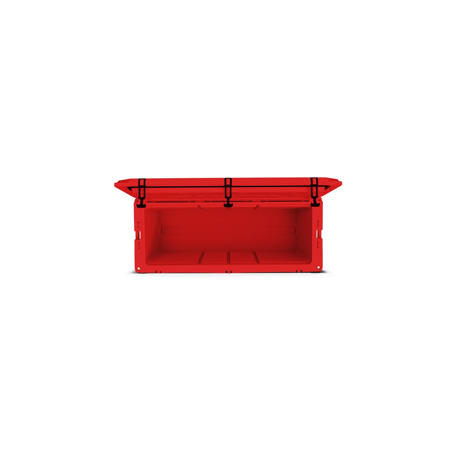 165 Cooler Grizzly | 165 qt Ice Chest Durable Rotomolded Insulated | Made in USA | Warranty for Life | for Beach Boat Camping Fishing Hunting | G165 | Red