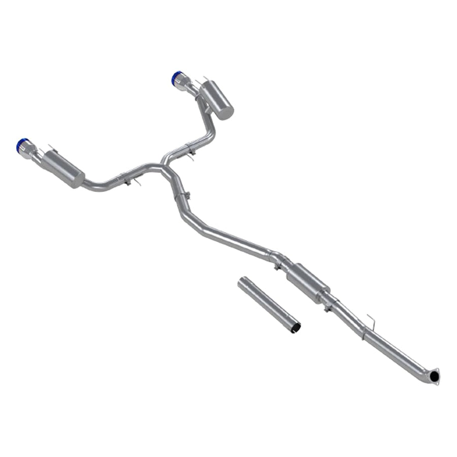 MBRP Exhaust S49033BE - Armor Pro MBRP Exhaust Cat Back Exhaust System Fits 22-25 Civic Integra