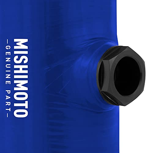 Silicone Coupler Mishimoto, 2.5" w/ 1/8" NPT Bung Blue
