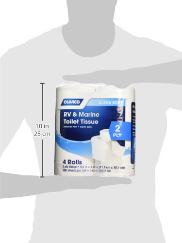 2 Ply TST Toilet Tissue 4 Rolls, 500 sheets