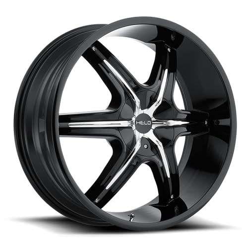 HE891 Helo 22X9 BLANK G-BLK W/ ACC 35MM (108-140) - HE89122900335