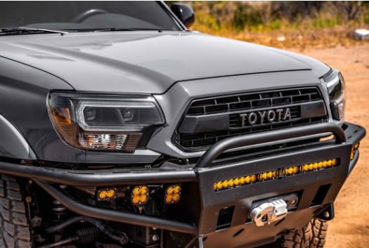 Toyota Tacoma Morimoto XB LED Headlights 12-15, Plug and Play Amber DRL Headlight Assemblies (LF529-A)
