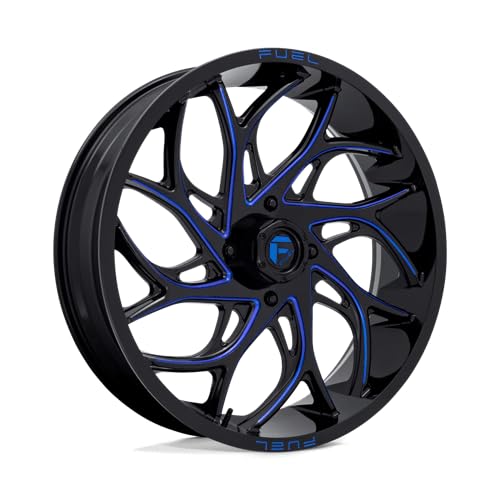 UTV Fuel D778 24X7 4X156 G-BLK-MILL-BLU 13MM - D7782470A544