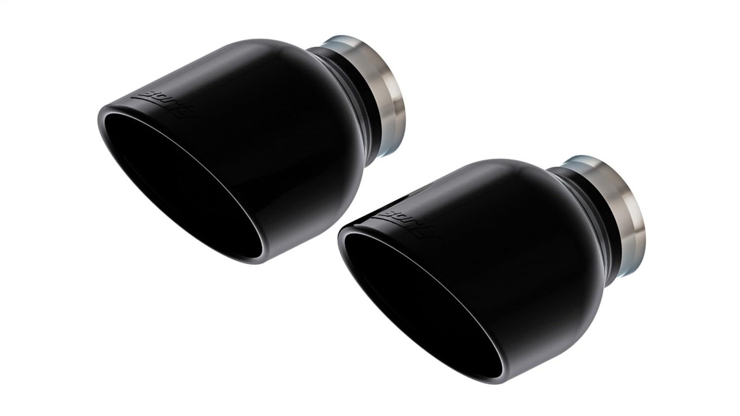 Borla 15-24 V8 Dodge Charger / 2023 Chrysler 300C T-304 SS Tips 5in Outlet - Black Chrome