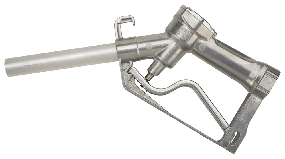 1" NPT GPI Fuel Nozzle - Manual Fuel Nozzle Straight Spout for Leaded Gasoline, Kerosene, Diesel