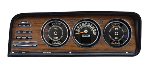 Dakota Digital Retrotech RTX-73J-WAG-X Gauge Instrument System Compatible with Jeep 1973-85 Wagoneer, Cherokee & J Trucks