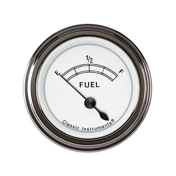 2 1/8" Classic White CW11SLF Fuel