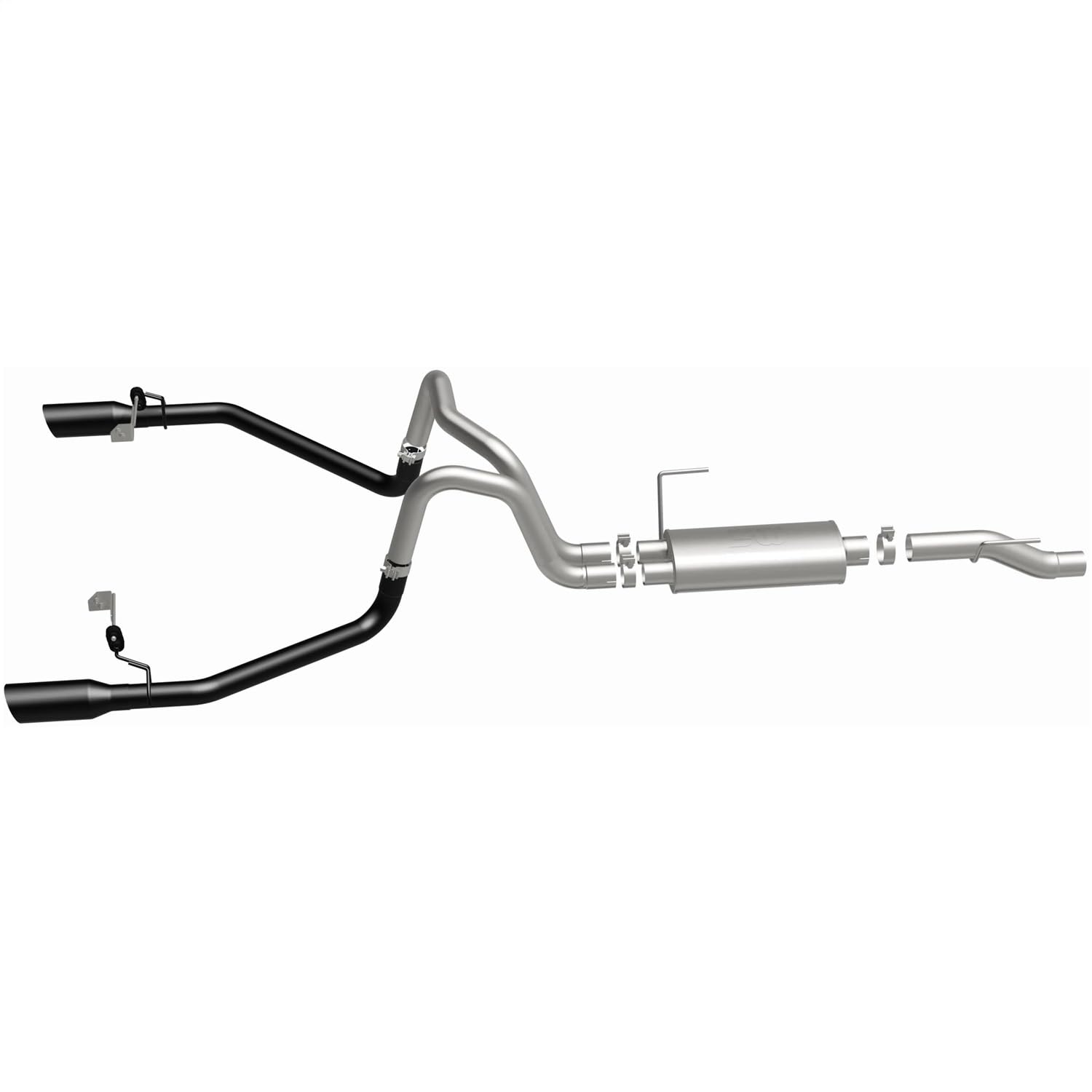 Performance Exhaust System MagnaFlow 19562: Cat-Back, Street Series, Compatible with 2021-2023 Ford F-150