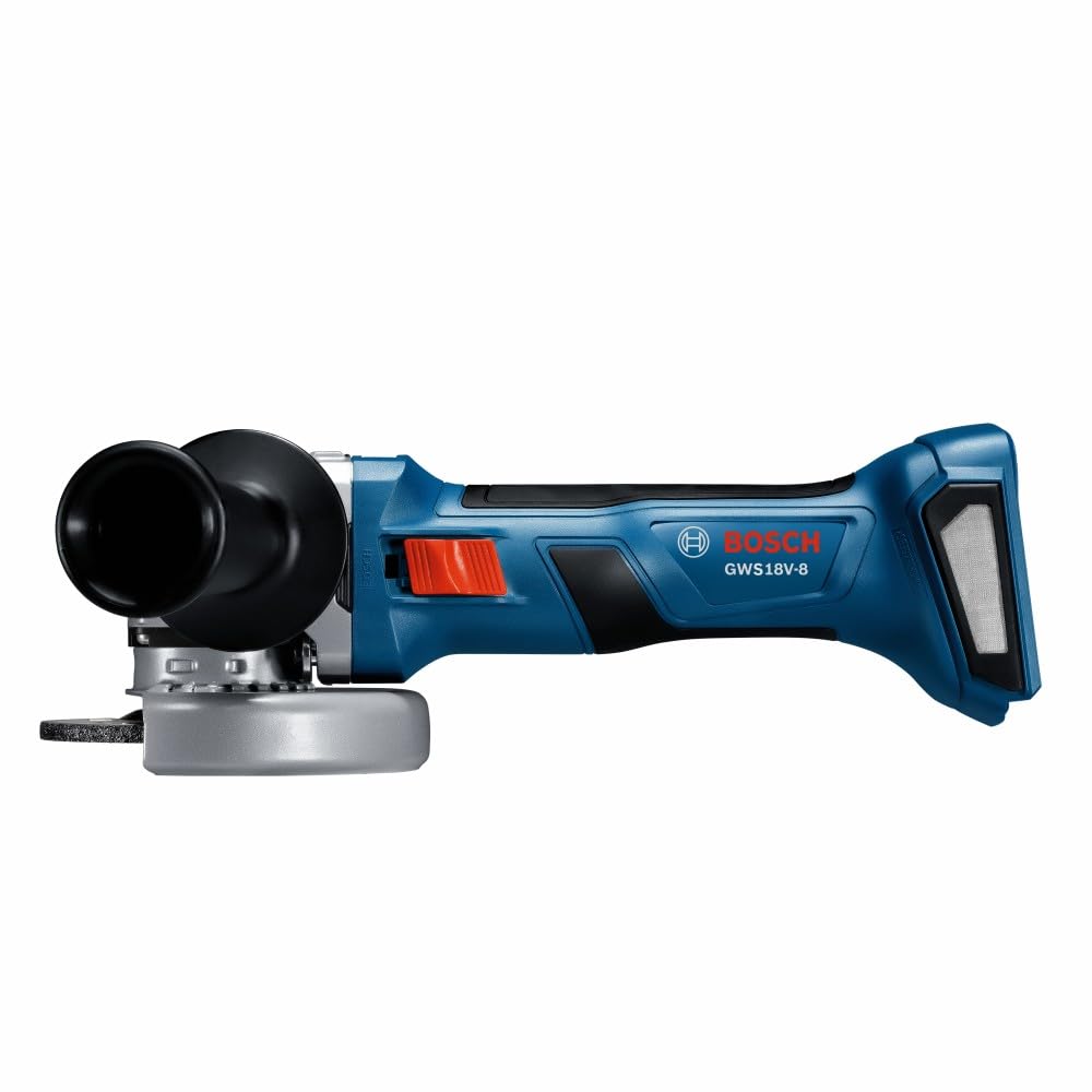 Bosch 18V GWS18V-8N Brushless 4-1/2 In. Angle Grinder with Slide Switch (Bare Tool)
