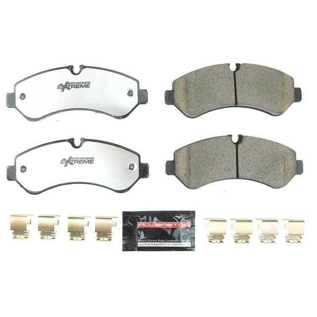 Power Stop Z36 Truck & Tow Z36-2236 Rear Carbon Fiber Ceramic Brake Pads with Hardware