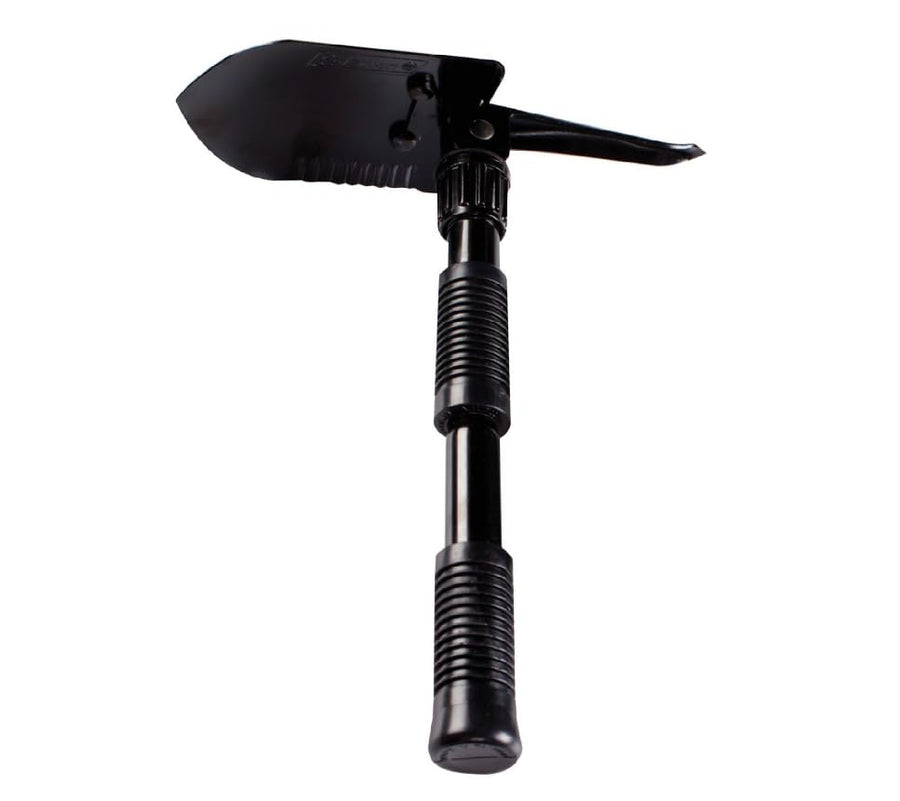Folding Shovel & Pick Coleman Backpacking, Steel Folding Spade with Serrated Edge & Carry Case, Great for Camping, Fire Pits, Emergencies, Backyard, & More