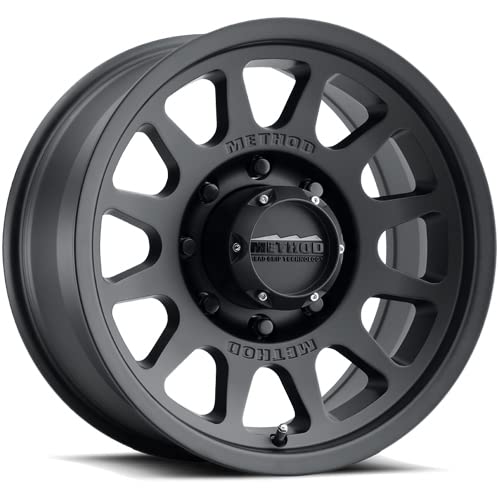 703 Method Race Wheels Black Wheel with Matte (17 x 9. inches /8 x 6 mm, -12 mm Offset)