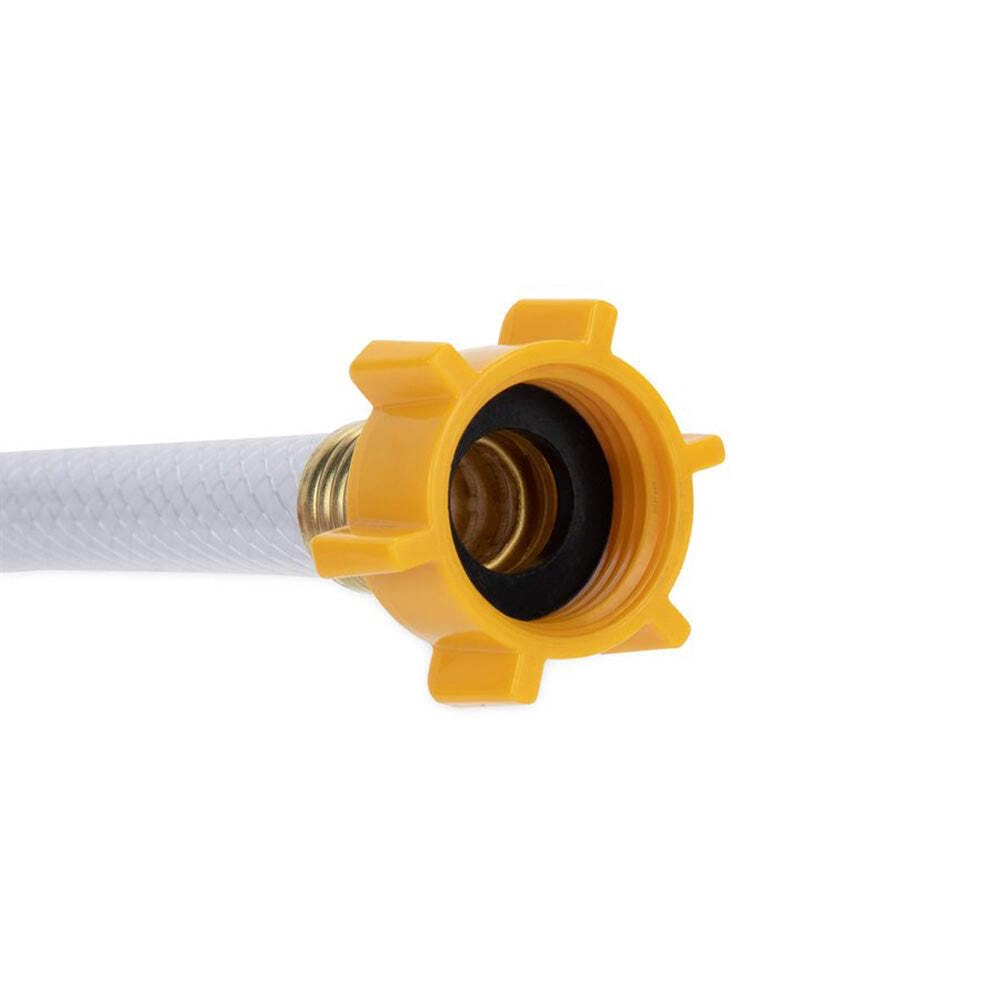 25-Ft Camco TastePURE - RV Drinking Water Hose - Contains No Lead, No BPA & No Phthalate - Features Reinforced Design & Crafted of PVC - 1/2” Inside Diameter, Made in the USA (22733)