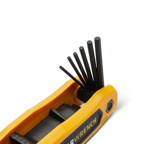 9 Piece GEARWRENCH SAE Folding Hex Key Set - 83509