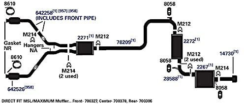 Exhaust Pipe AP Exhaust Products 78209