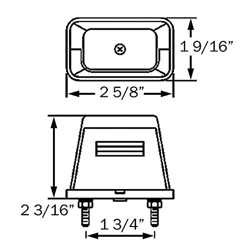 License Plate Light Optronics LP41CS, White