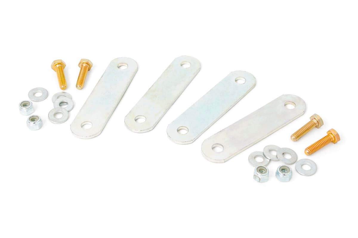 Rough Country Brake Line Brackets Relocation for 07-18 Jeep Wrangler JK - 1152