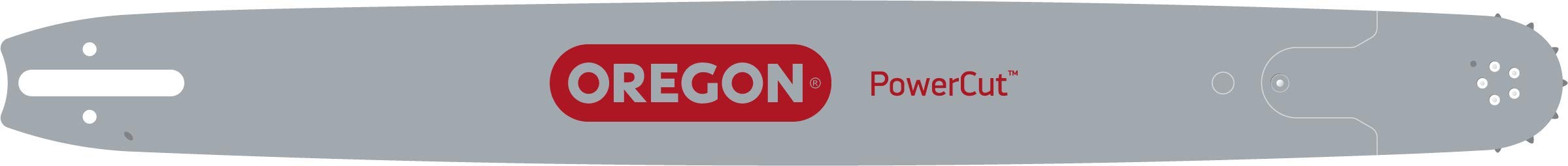 Oregon .050" Gauge 3/8" Pitch 24" Power Match Bar, 240RNDD025 White