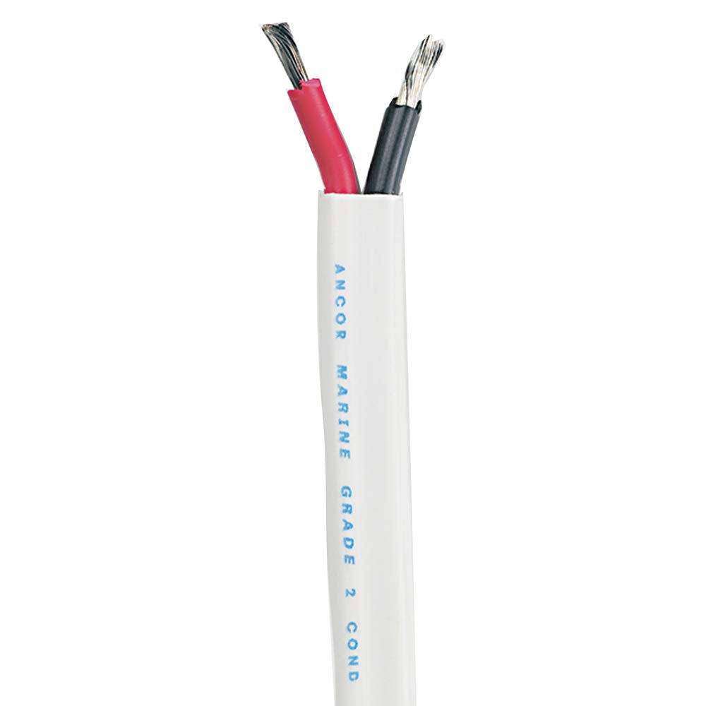 Duplex Cable Ancor Marine Grade Products, 12/2 AWG (2 x 3mm2), Flat - 250ft, Black/Red