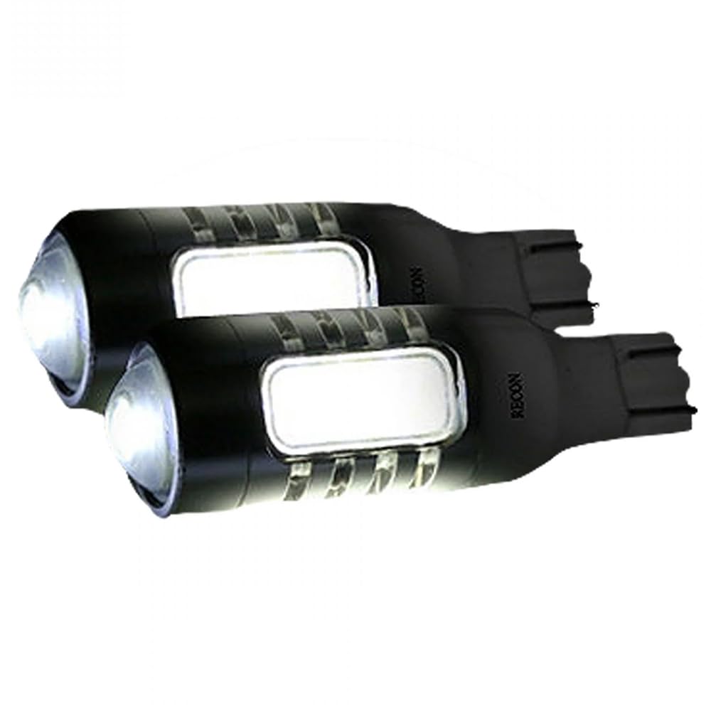 Premium RECON 360 Degree & Bullet 921 T15 Ultra High Power 6-Watt SMD White LED Bulbs (Sold As Pair)