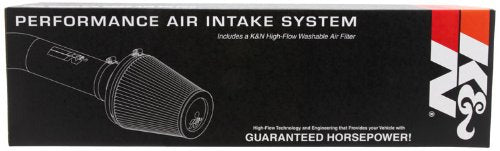 Cold Air Intake System K&N: High-Flow Air Filter, Increase Performance & Towing: Compatible with 2011-2014 FORD F150, 77-2581KP