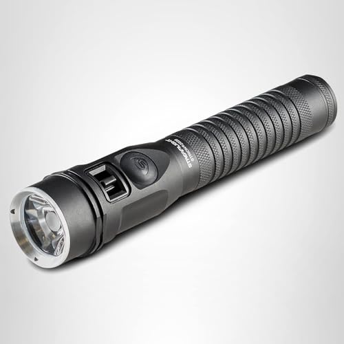 Streamlight 74435 1200-Lumen Strion 2020 Rechargeable LED Flashlight, Includes 120V/100V AC/12V DC Piggyback Charging System, Black