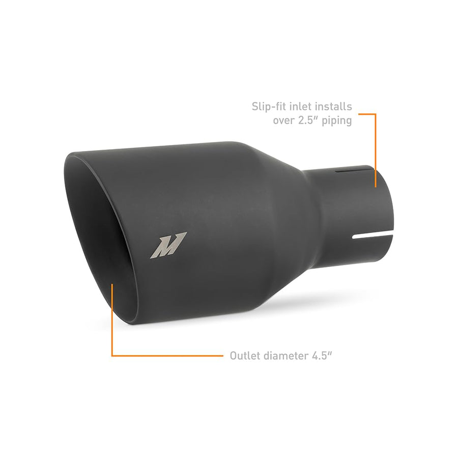 Double Wall Mishimoto Exhaust Tip, 2.5" Inlet