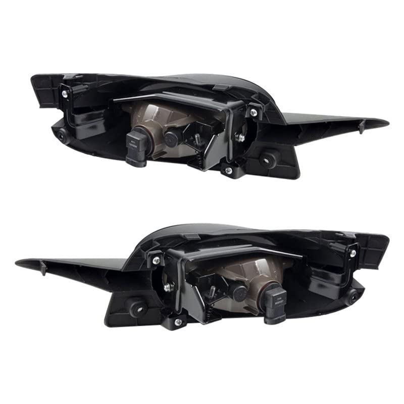 OEM Series Winjet for [2009 2010 2011 Honda Civic Coupe] Driving Fog Lights + Switch + Wiring Kit (Clear)