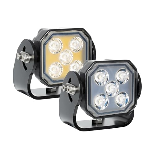 Vision X Lighting Work Light Prospector 5 Seven WATT LEDs Black HOUSING 40 Degree Beam