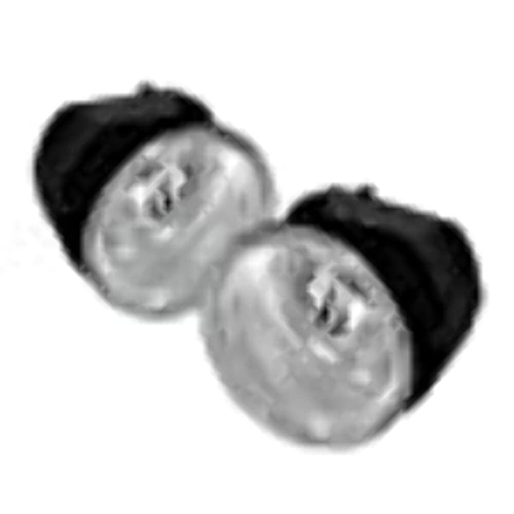 Fog Lights Black/Clear Spyder Auto 5034878