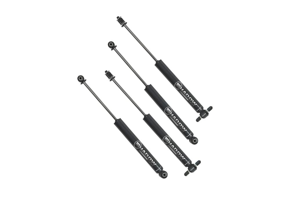 RealTruck Superlift Suspension Lift Kit Shock Box for Ford Ranger | Front & Rear Shadow Series Shocks | 84054 | Fits 1998-2010 Ford Ranger 4WD with 4" Lift