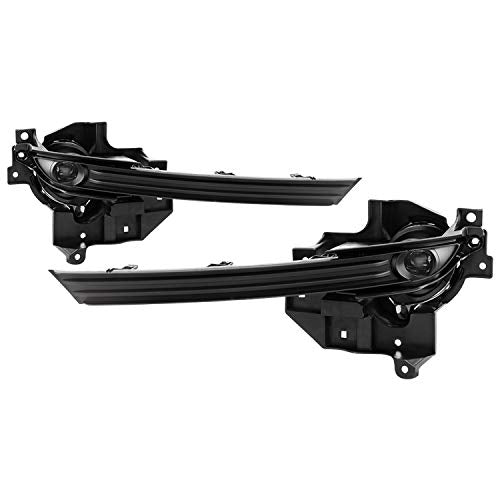 Mazda CX-5 2017-2018 Spyder OEM Style Full LED Fog Light w/Switch- Clear 9043352