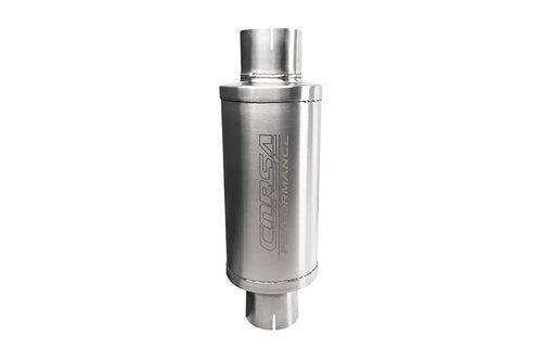 304 Stainless Steel Corsa Pro Series Packed Resonator (Slip Fit) (6-8DB) - Brushed (PKM2002)
