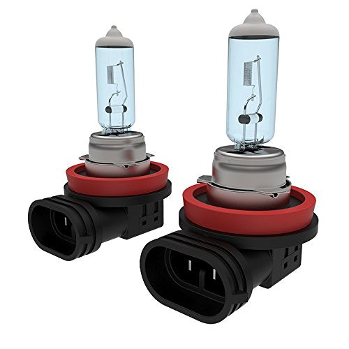 2X H8 4200K 12V 35W High/Low Beam Halogen Replacement Spec-D Tuning, Left + Right Pair