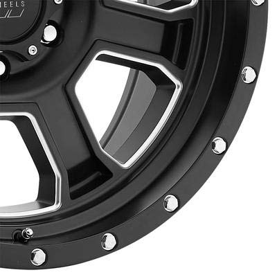 Pro Comp PXA43 Alloys 17X9 6X5.5 S-BLK MILL -6MM - PXA5143-7983