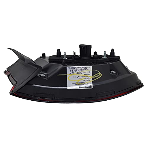 Right TYC Tail Light Assembly Compatible with 2013-2016 Dodge Dart