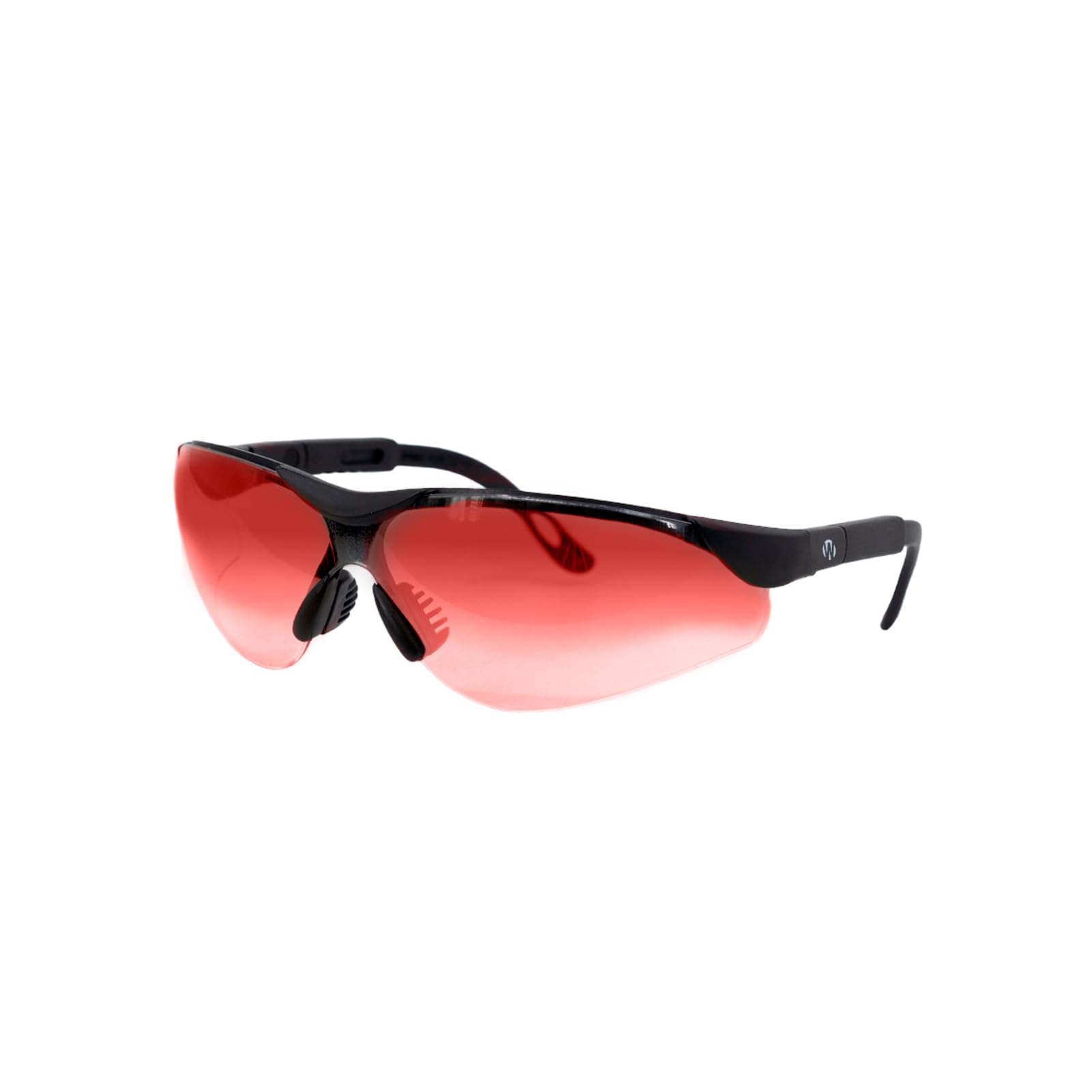 Walker's Shooting Elite Sport Glasses - Impact-Resistant Anti-Fog Soft Non-Slip Ventilated Adjustable UV Protection Hunting Range Shooting Sports Glasses, Vermillion