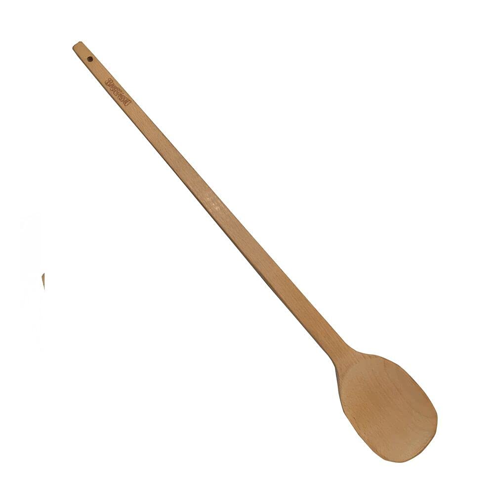 Bayou Classic 27-in Wooden Cooking Spoon, large, tan 1027
