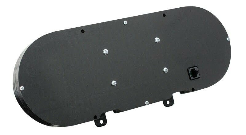 Dakota Digital VHX-63C-NOV-S-W Analog Dash Gauge System Compatible with 1963-65 Chevy Nova Silver Alloy White