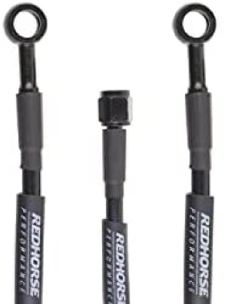 3402-03-60 Redhorse Performance Pre-Assembled Brake Line (Black), 1 Pack