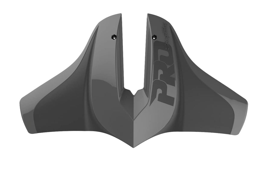 HYDROFOILS STINGRAY - Classic PRO Hydrofoils for 40-300 hp Boats (Grey) - Engine Stabilizer Fins for Outboard/Outdrive Motors - Made in The USA