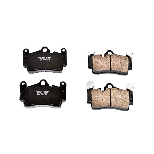 Power Stop Z16 16-978 Evolution Rear Ceramic Brake Pads For Audi Q7 2007-2015 | Porsche Cayenne 2003-2006 | Porsche Cayenne 2008-2010 | Volkswagen Touareg 2004-2010 [Vehicle Specific]