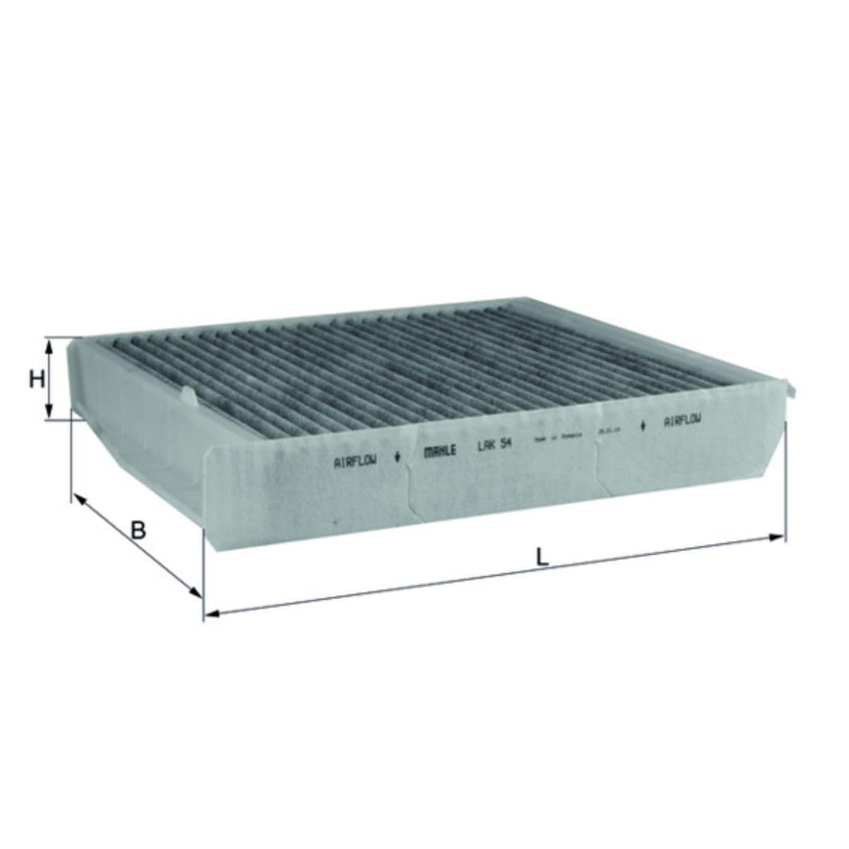 Cabin Air Filter Mahle - LAK54