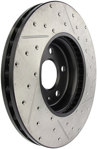 Sport Drilled/Slotted Brake Rotor StopTech 127.33123R (Front Right), 1 Pack