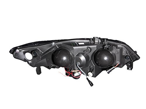 121062 Anzo USA Headlight Assembly Clear Lens Pair CCFL Black