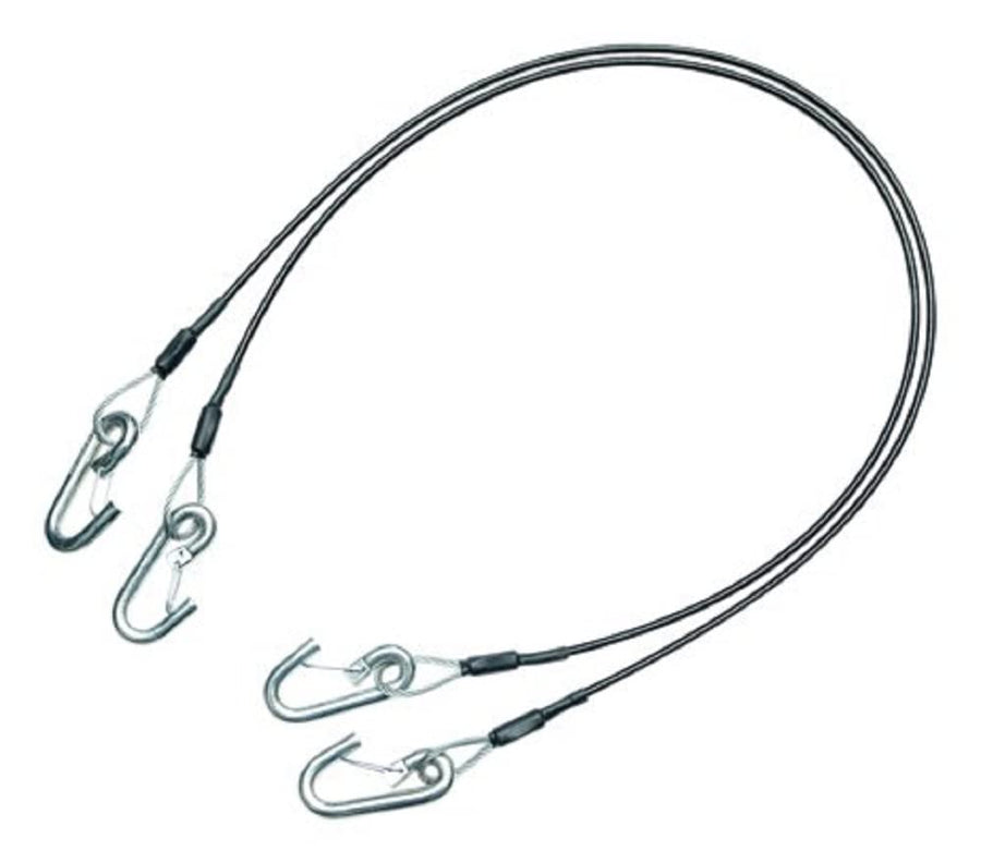 Dethmers Manufacturing Company DEMCO 9523055 64" Vinyl Coated Safety Cables with Hooks